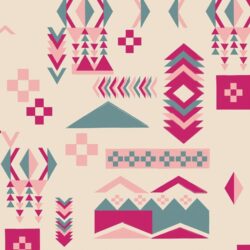 Alternative view of Art Gallery Fabrics - Woodblock Spirit Crisp IBH-64207