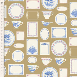 Alternative view of Tilda Something Blue Labels & Ornaments-Ochre TIL110172