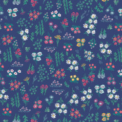 Art Gallery Fabrics - Floral Pigments Wet AQU-66757