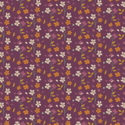 Art Gallery Fabrics - Cozy Ditzy Plum ATV-87201