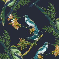 Art Gallery Fabrics - Night Talks BLB-44725