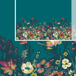 Art Gallery Fabrics - Roads to Flowerhouse PANEL BLB-54728