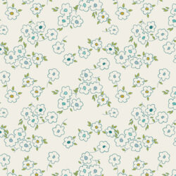 Art Gallery Fabrics - Windblooms Lagoon BLC31101