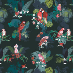 Art Gallery Fabrics - Parrot Grassland BSC-39905