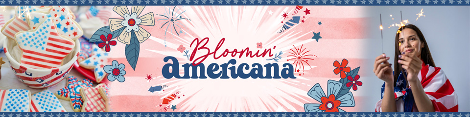 Bloomin’ Americana - Fabric