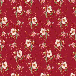 Art Gallery Fabrics - Dancing Grace Rouge CTT46703