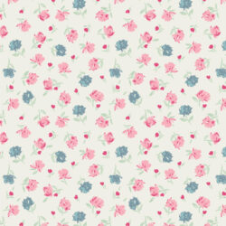 Art Gallery Fabrics - Gentle Rosebuds Charm CUR8RO402