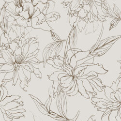 Art Gallery Fabrics - Fair Peonies Traced DCD-31610