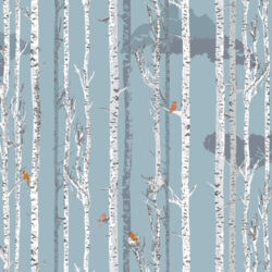 Art Gallery Fabrics - Ice Forestry EAR-33955