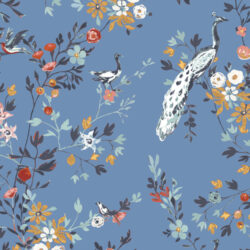 Art Gallery Fabrics - Afreschi Uffizi Ceruleo FLR43502