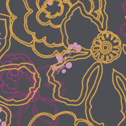 Art Gallery Fabrics - Graphic Blooms City FUS-CL-909