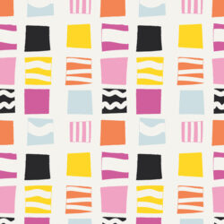 Art Gallery Fabrics - Block Stencils Pop HCF-69303