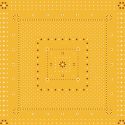 Art Gallery Fabrics - Handkerchief Amber HZW62301