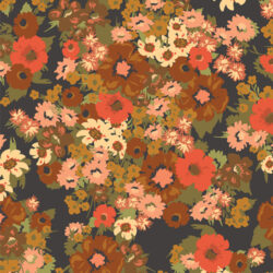 Art Gallery Fabrics - Wild Flora Moonlight HZW62305