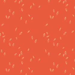 Art Gallery Fabrics - Dancing Leaves Vermilion HZW62311