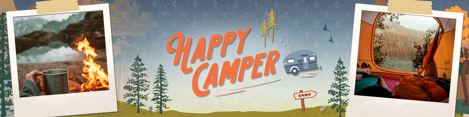 Happy Camper - Fabric