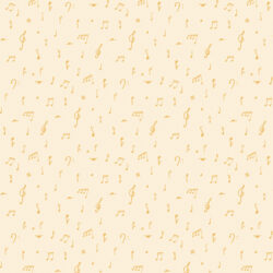 Art Gallery Fabrics - Dancing Notes LUB88104