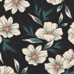 Art Gallery Fabrics - Tinted Blooms LUL-28500