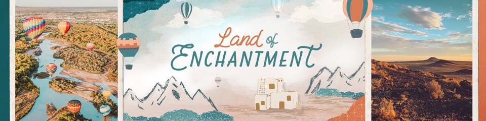 Land of Enchantment - Fabric