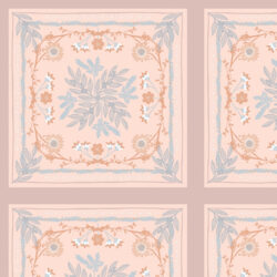 Art Gallery Fabrics - Seaside Tiles Blush MDS63903