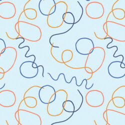 Art Gallery Fabrics - Whatchamacallits Sky MVL44404