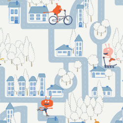 Art Gallery Fabrics - Monstropolis MVL44406