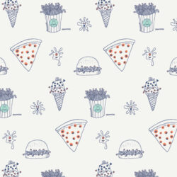 Art Gallery Fabrics - Monstrous Munchies MVL44408