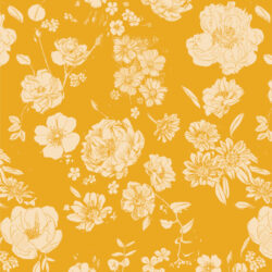 Art Gallery Fabrics - Flowers for Mom Sunshine PTG43405