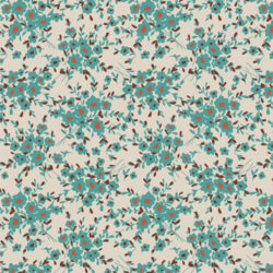Art Gallery Fabrics - Calico Days Aqua SPT-85225