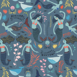 Art Gallery Fabrics - Siren Song Twilight SRN-5350
