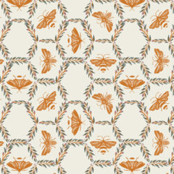 Art Gallery Fabrics - Bee Wreath SSP-26612