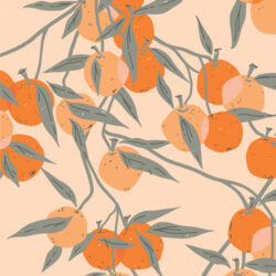 Art Gallery Fabrics - Fruit Laden Branches TAN69903