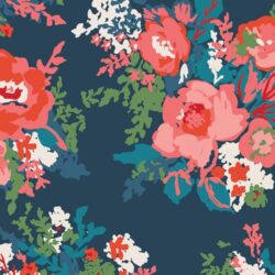 Alternative view of Art Gallery Fabrics - Bouquet Muse EVR-86550