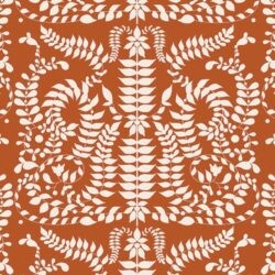Alternative view of Art Gallery Fabrics - Chorus Mirror Terra VRT-21803