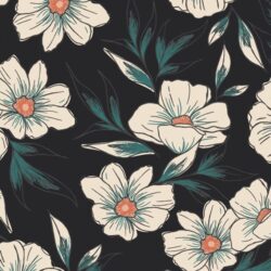 Alternative view of Art Gallery Fabrics - Tinted Blooms LUL-28500