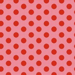 Alternative view of Tilda Medium Dots Salmon TIL130028