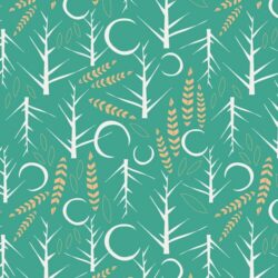 Alternative view of Art Gallery Fabrics - Naktis Viridis LGU-67107