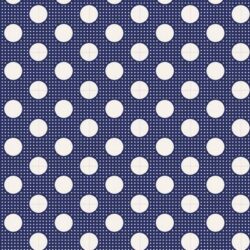 Alternative view of Tilda Medium Dots Night Blue TIL130026