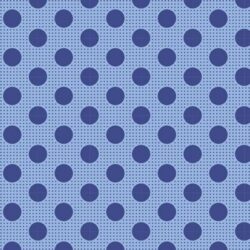 Alternative view of Tilda Medium Dots Denim Blue TIL130013