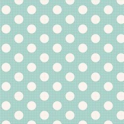 Alternative view of Tilda Medium Dots Denim Teal TIL130001