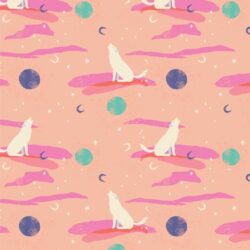 Alternative view of Art Gallery Fabrics - Joyful Howl SST85105