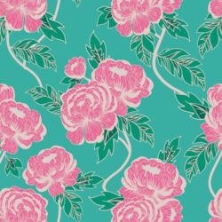 Alternative view of Art Gallery Fabrics - Flourishing Peonies FWR-34880