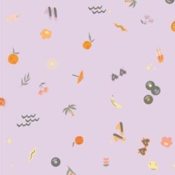 Alternative view of Art Gallery Fabrics - Retro-Summer TAN69910