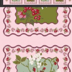 Alternative view of Art Gallery Fabrics - Kerchief Folklore ANT62110