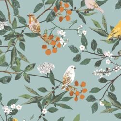 Alternative view of Art Gallery Fabrics - Melodic Plumage Day PLE86100