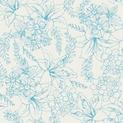 Alternative view of Art Gallery Fabrics - Natural Bouquet Madeira COS87304