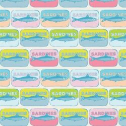 Alternative view of Art Gallery Fabrics - Mar de Sardinhas COS87307