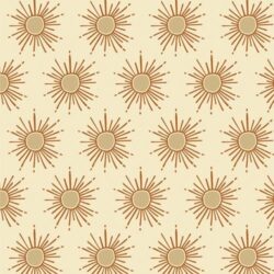 Alternative view of Art Gallery Fabrics - Gleaming Sun Cream GLR-44313
