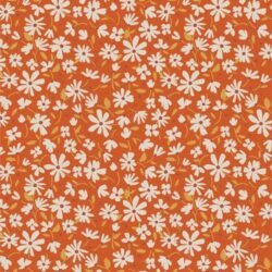 Alternative view of Art Gallery Fabrics - Nostalgia Meadow Rust GLR-44314