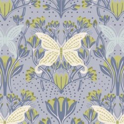 Alternative view of Art Gallery Fabrics - Butterfly Reflection Dusk FRE32303